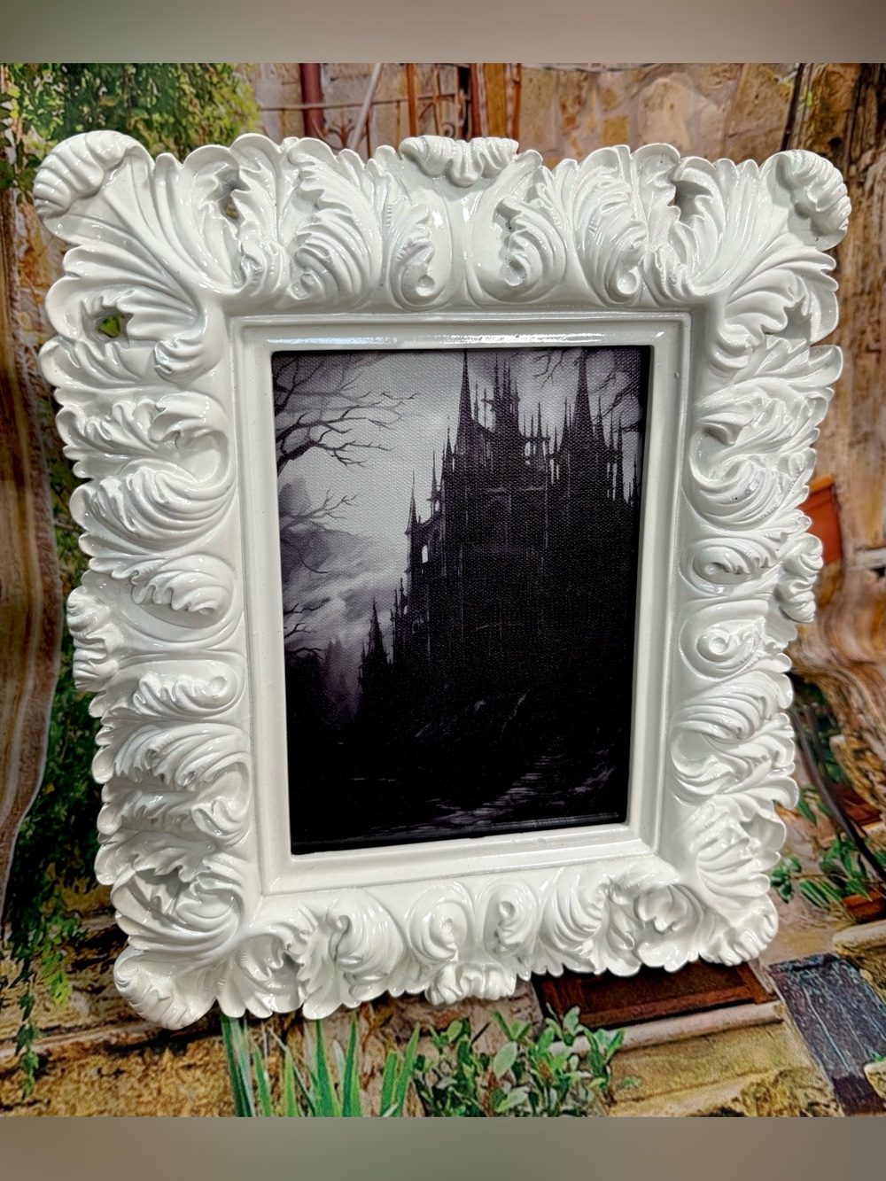 🔥Halloween Seasonal Art Pagan Arts Mythology Magic Ornate Baroque Creepy Castle